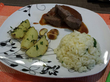 Risoto de alho-poró