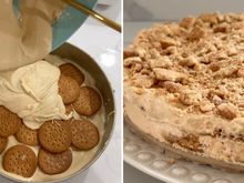 Faço esse bolo de biscoito muitas vezes e todos gostam: rápido, fácil e nem vai ao forno