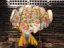 Pacú Pizza (Pacú ou Dourado assado)