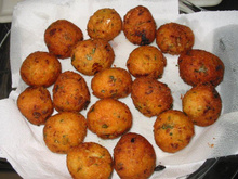 Bolinho de bacalhau português