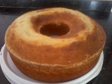 Bolo de iogurte natural