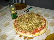 Pizza à moda da casa