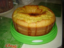 Bolo de laranja rápido