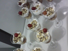 Taça de frutas deliciosa