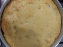 Torta rápida de liquidificador