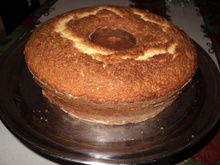 Bolo fofinho de maracujá