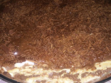 Pavê de chocolate simples