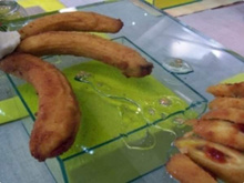 Banana recheada