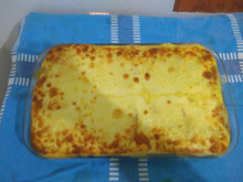 Bolo salgado de frango (quente)