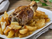 Picanha suína na airfryer