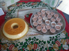 Pudim de calda de laranja - econômico