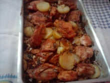 Frango com maionese no forno simples rápido mais é muito gostoso