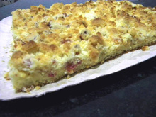 Cuca de linguiça blumenau