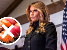 Nada de sushi para Melania Trump: a primeira dama dos EUA tem razão de não comer peixe cru?