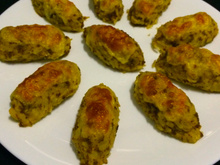 Bolinho de arroz da Carol (ao forno)