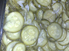 Abobrinha italiana em conserva