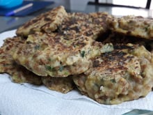 Hambúrguer de soja vegano