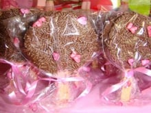 Pirulito de brigadeiro