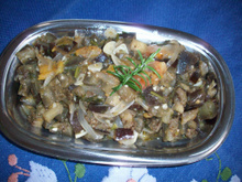 Salada de berinjela