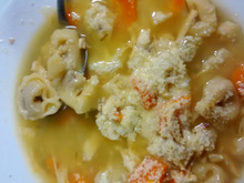 Sopa de Capeletti com Salsão