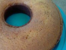 Bolo de fubá com canela 