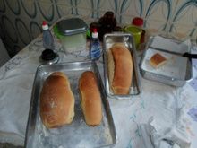Pão caseiro de família