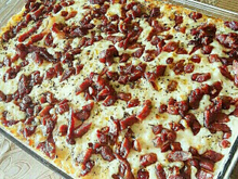 Torta salgada de aipim