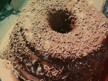 Bolo gelado brigadeiro