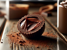 Bombom recheado com brigadeiro