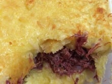 Escondidinho de carne seca