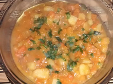 Picadinho de legumes da Moninha