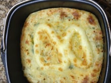 Torta salgada de aipim