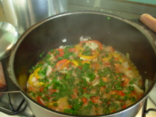 Moqueca de peixe da Cleia