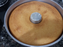 Bolo de creme de milho