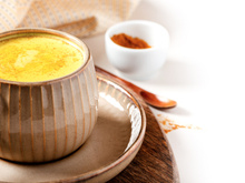 Golden Milk (Chá de leite e açafrão)