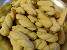 Rosquinha de creme de leite