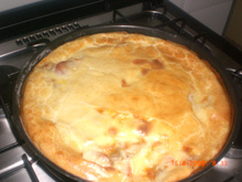 Massa de torta salgada de liquidificador