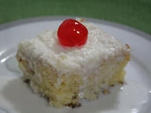 Bolo de coco gelado