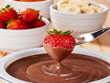 Fondue de chocolate de creme de ricota Polenghi