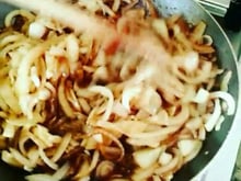 Cebola caramelizada do Senise