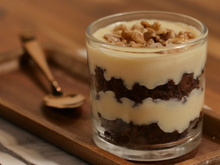 Pavê de brownie 