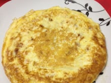 Omelete de salmão