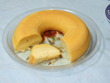 Quadradinho cremoso de fubá