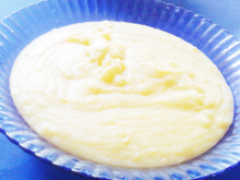 Polenta com queijo