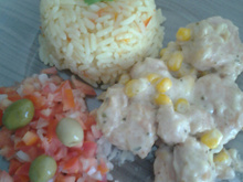 Lingüiça de frango com requeijão