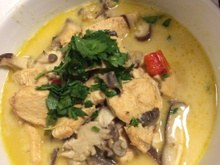 Sopa de cogumelos picante - low carb