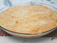 Escondidinho de tilápia com abóbora