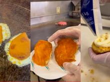 Nem pão, nem queijo: padaria em SP cria a coxinha na chapa e salgado viraliza nas redes sociais; veja como fazer