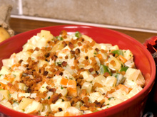 O segredo da minha salada de maionese do Natal está no ingrediente principal: só a minha filha descobriu a diferença