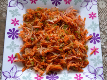 Salada crua verão da Mônica